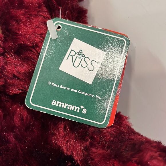 Russ Berrie Cinnamon Plush Scented Forest Bear - Picture 4 of 8